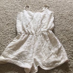 Cream romper